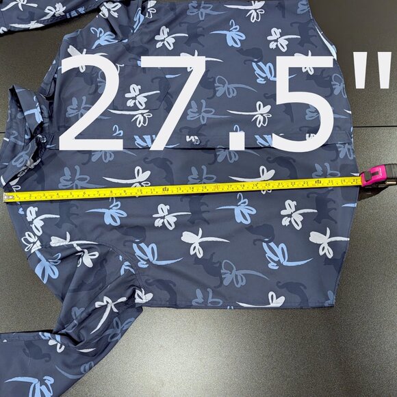 Like New CON.STRUCT Cat Floral Long Sleeve Everyday Shirt, size XL - Picture 10 of 12